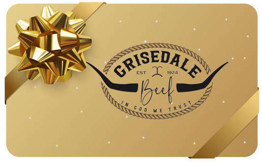 Grisedale Ranch Beef Gift Card