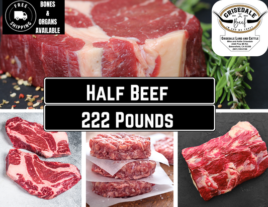 1/2 Beef Deposit