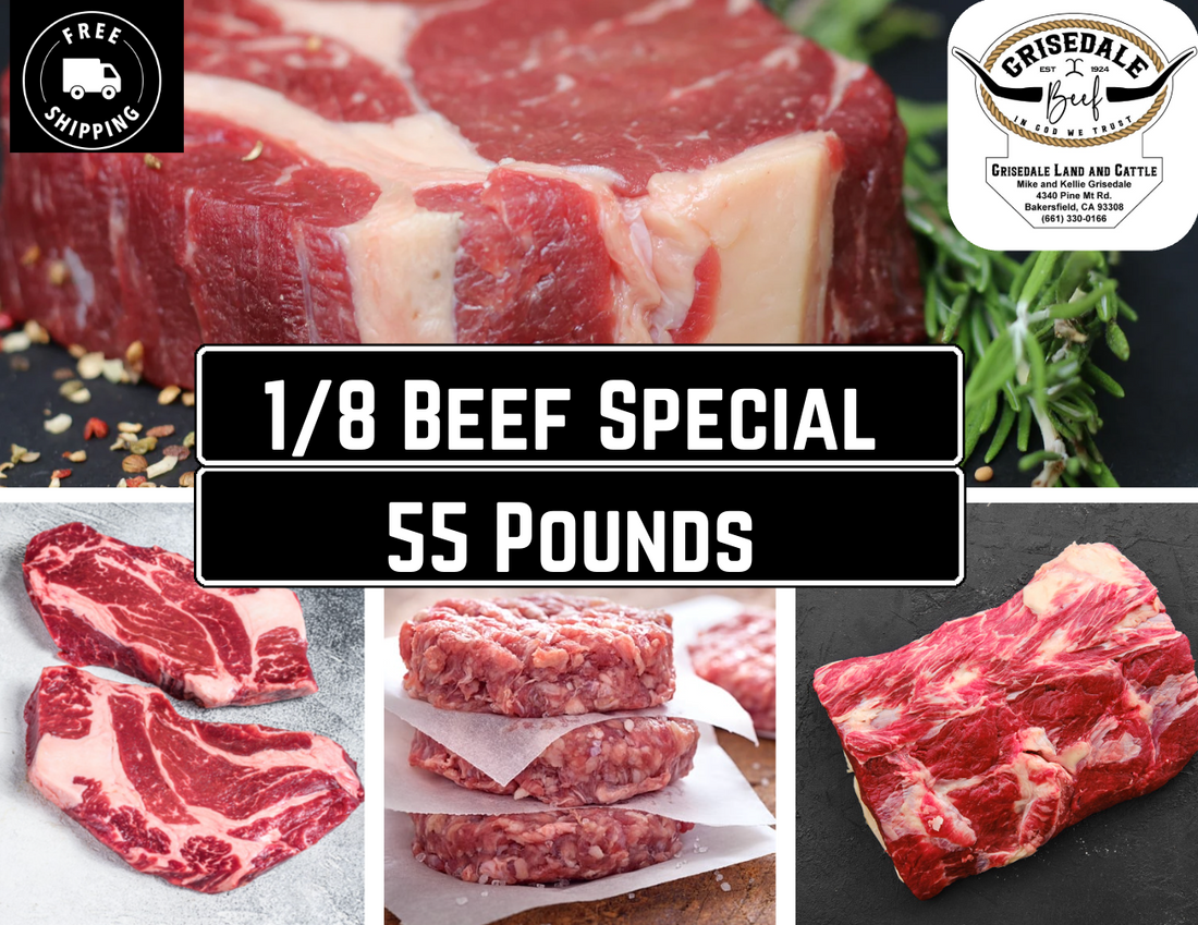 1/8 Beef Special! – Grisedale Ranch Beef